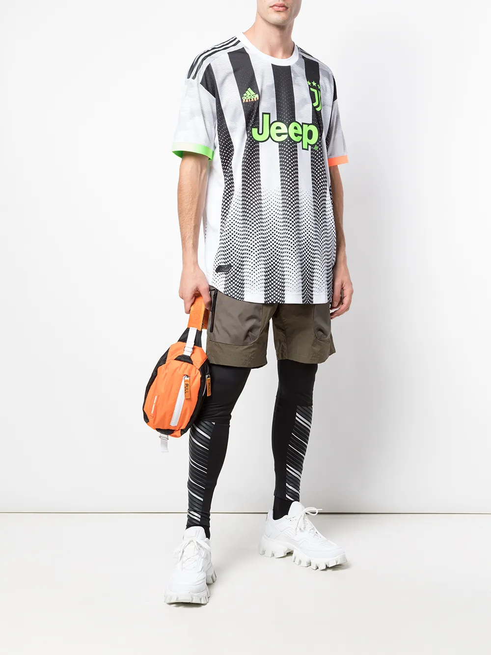 Palace T-shirt met grafische print Wit