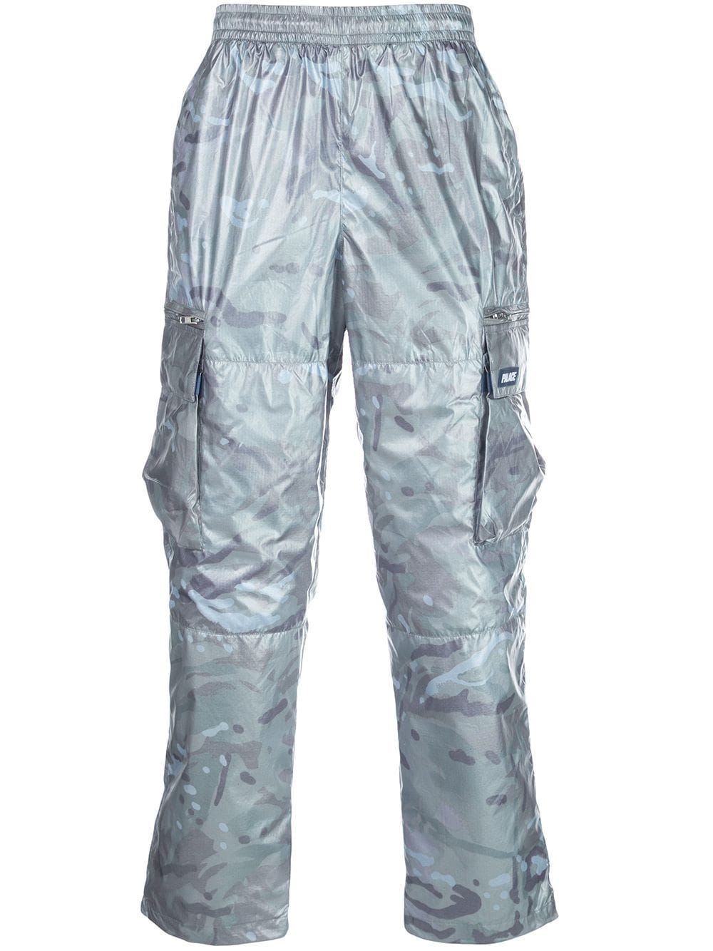 Shop Palace Graphic Print Track Pants In Grey