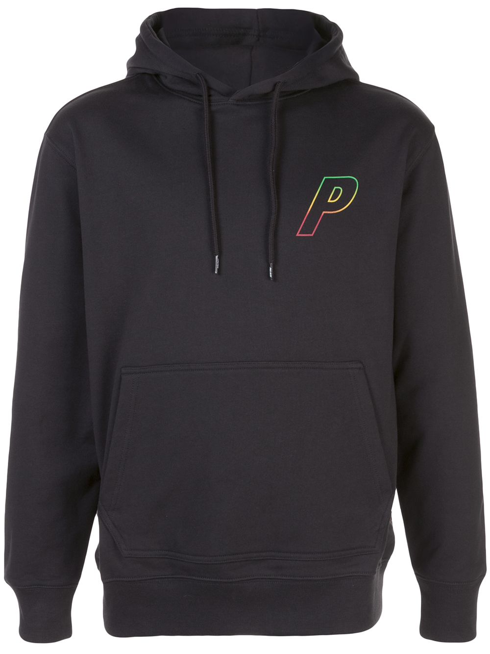 Shop Palace Logo Print Hoodie In Black