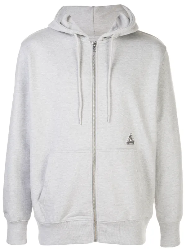 grey zip hoodie