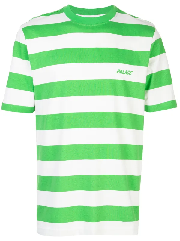 green and white striped t shirt