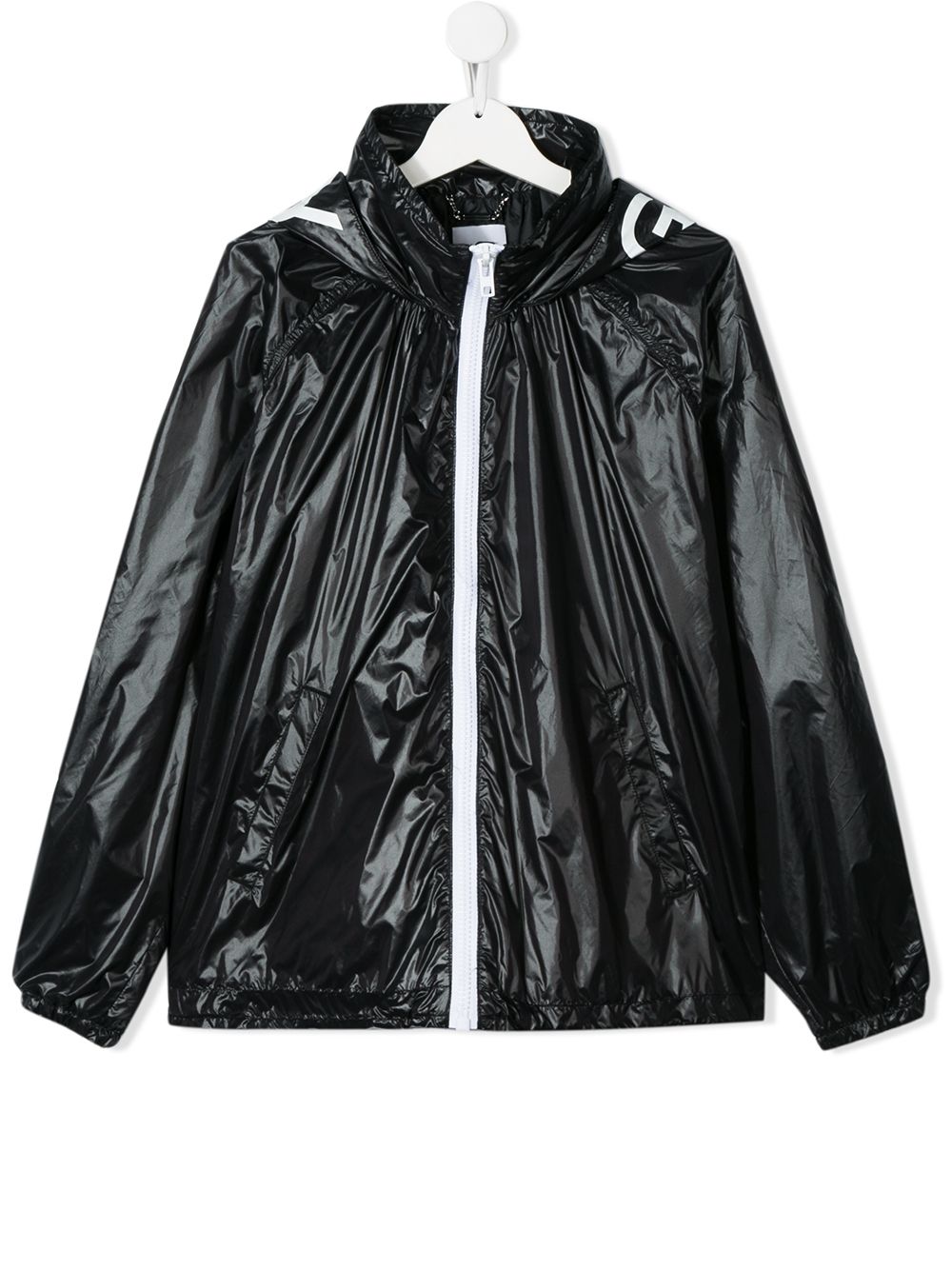 фото Givenchy kids куртка с капюшоном и логотипом