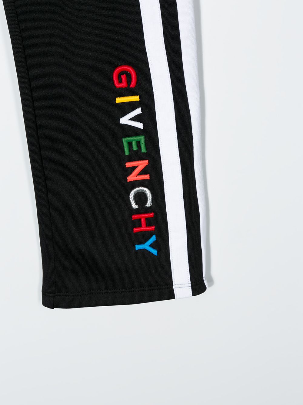 фото Givenchy kids спортивные брюки из джерси с логотипом