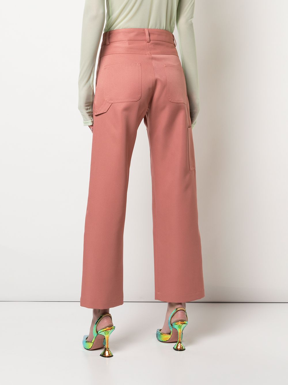 фото Nomia high-waist cropped trousers