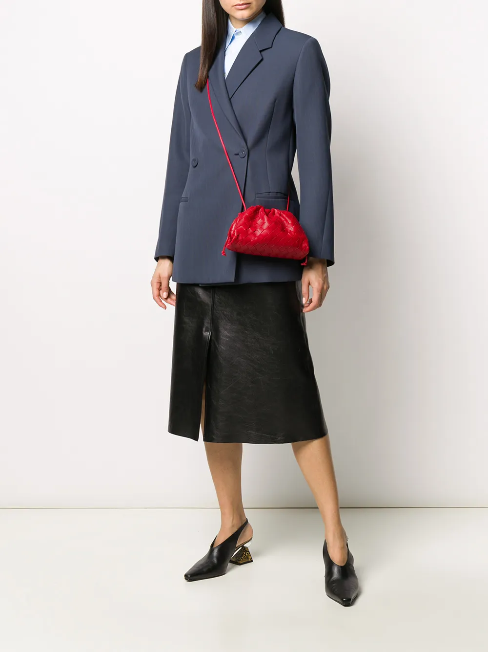 Image 2 of Bottega Veneta The Mini Pouch Intrecciato bag