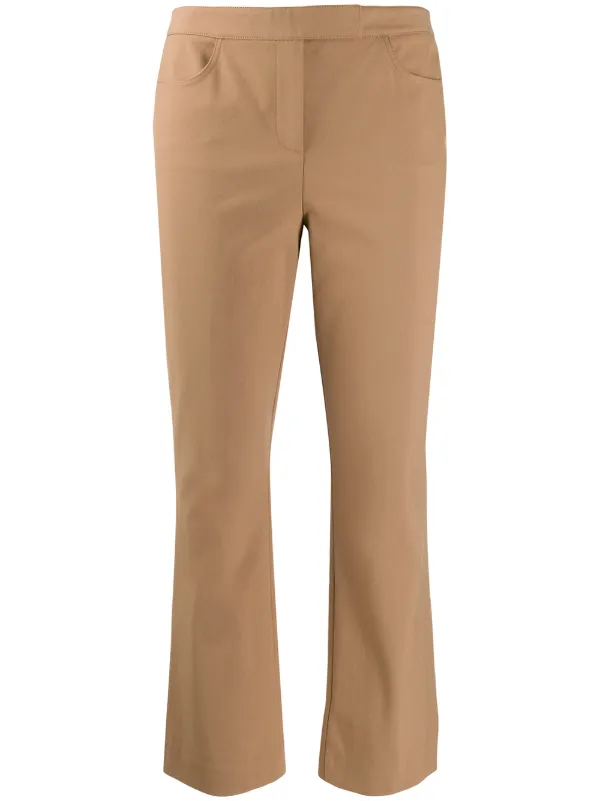 Theory Cropped Tailored Trousers - Farfetch