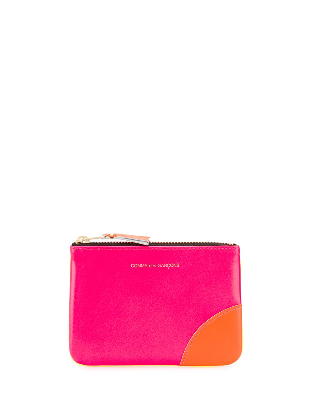 фото Comme des garçons wallet кошелек super fluo