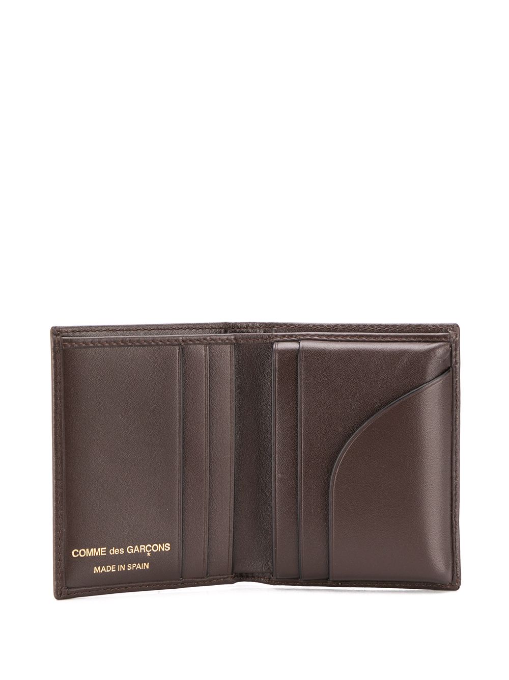 фото Comme des garçons wallet однотонный складной бумажник