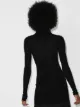Rick Owens roll neck longline wool top