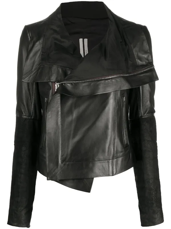 rick owens biker jacket