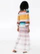 Missoni Mare deep V-neck kaftan maxi dress