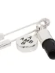AMBUSH safety pin pill charm earring