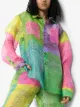 Image 2 of Natasha Zinko bandana-print organza shirt