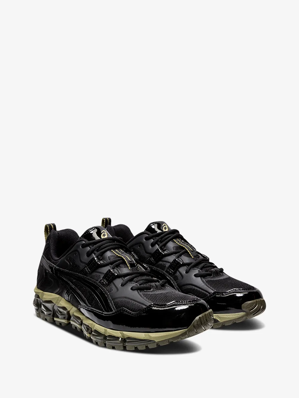 ASICS X GMBH BLACK GEL-NANDI 360 LOW TOP SNEAKERS,1021A41514814895
