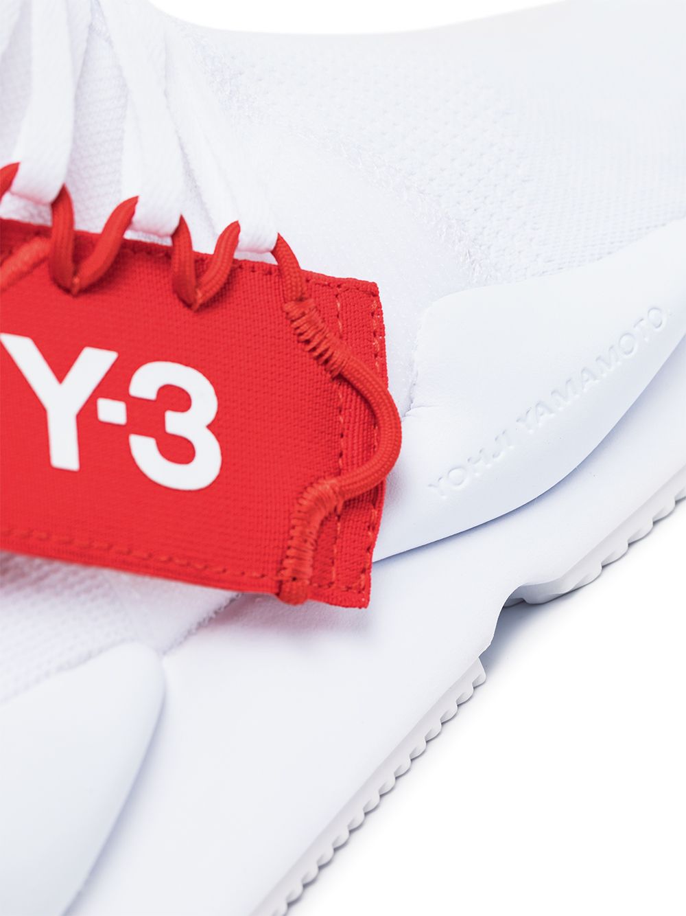 фото Y-3 white kaiwa knit sneakers