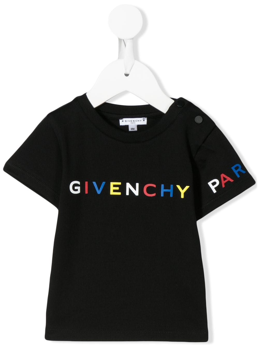 фото Givenchy kids футболка с круглым вырезом и логотипом