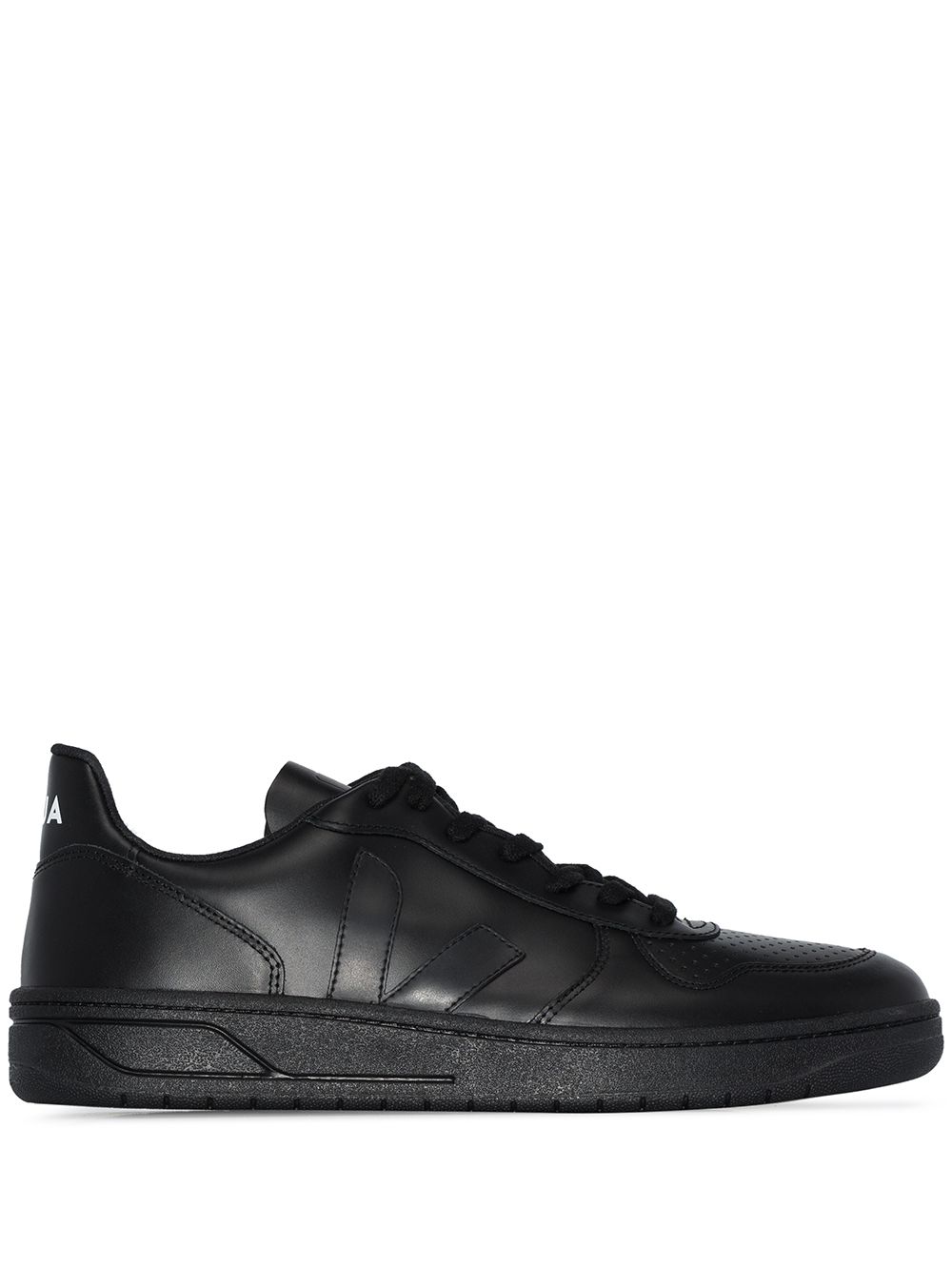 фото Veja black v-10 leather sneakers