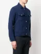 Barrie fitted denim-look jacket