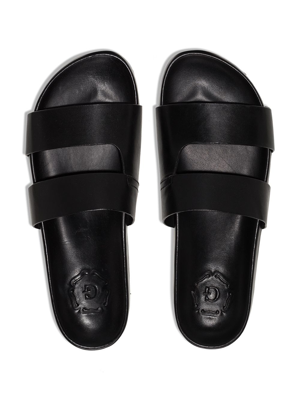 фото Grenson black chadwick leather sandals