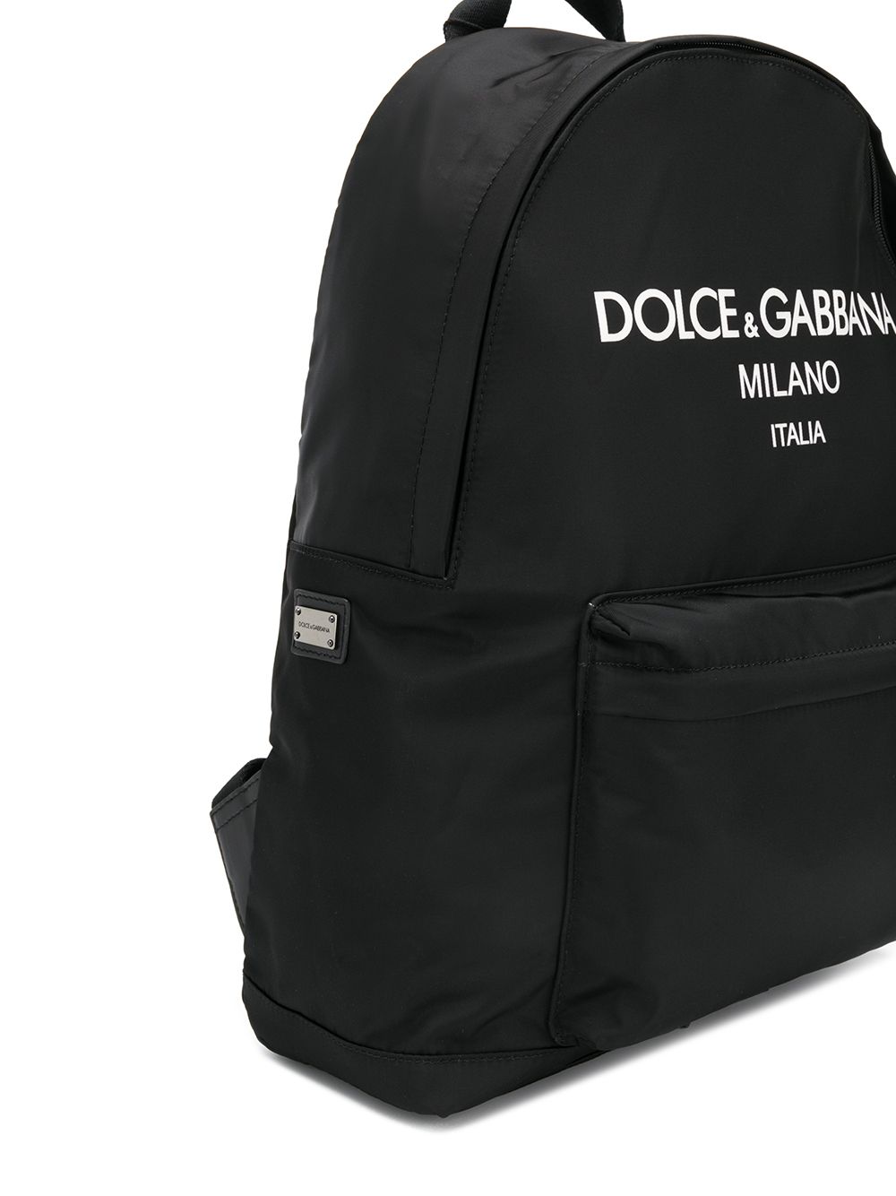 Dolce & Gabbana Kids Rugzak met logoprint - Zwart
