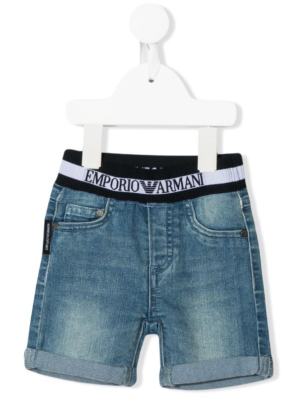 kids armani shorts