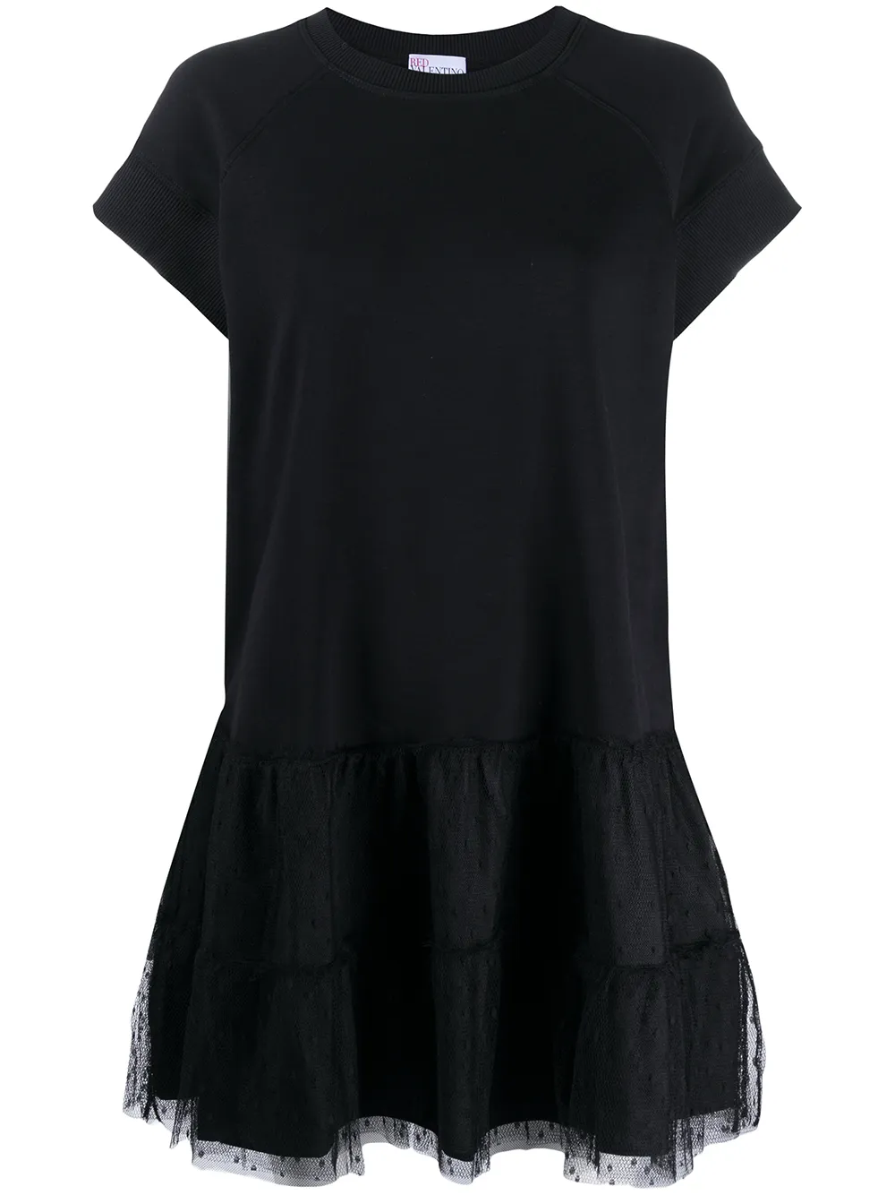 Red Valentino Black Dress In Schwarz