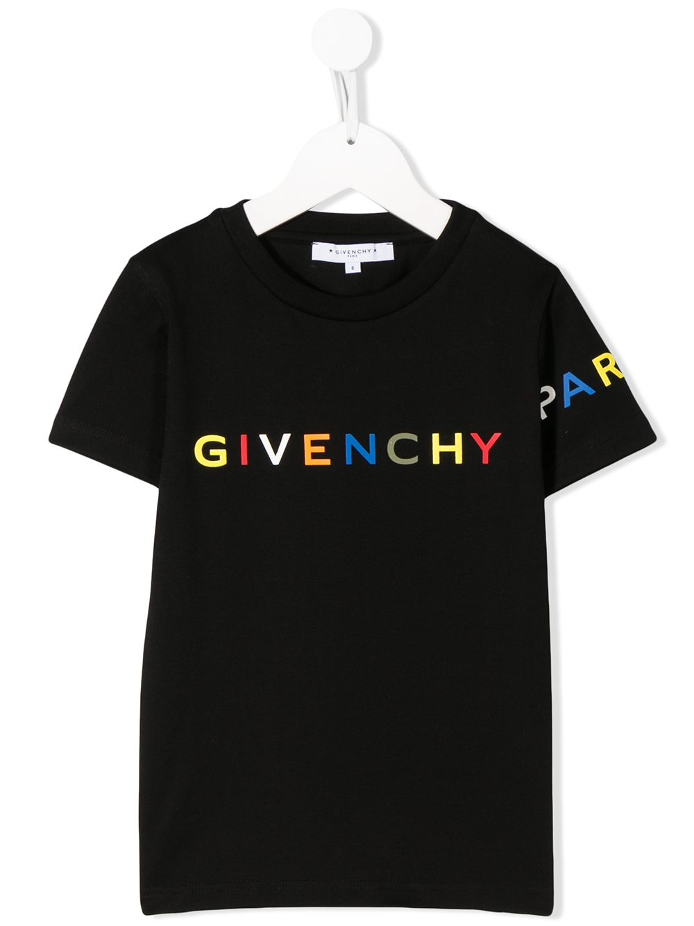 фото Givenchy kids short sleeve logo t-shirt