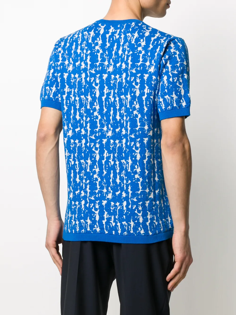 фото Christian wijnants abstract-pattern knitted t-shirt