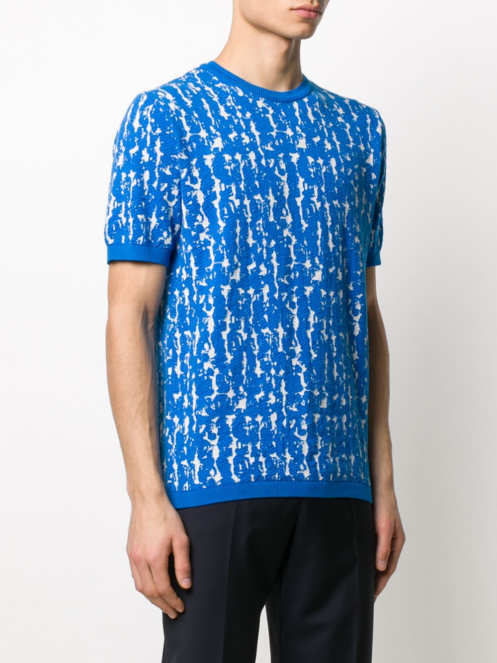 фото Christian wijnants abstract-pattern knitted t-shirt