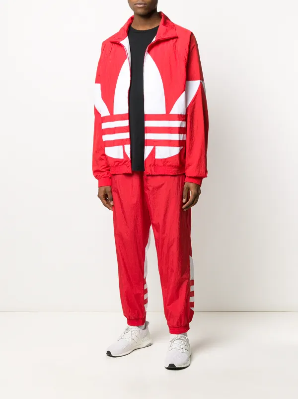 adidas big trefoil track pants