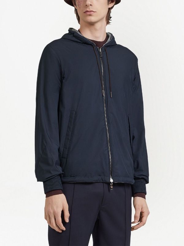 Zegna Reversible Hooded Jacket - Farfetch