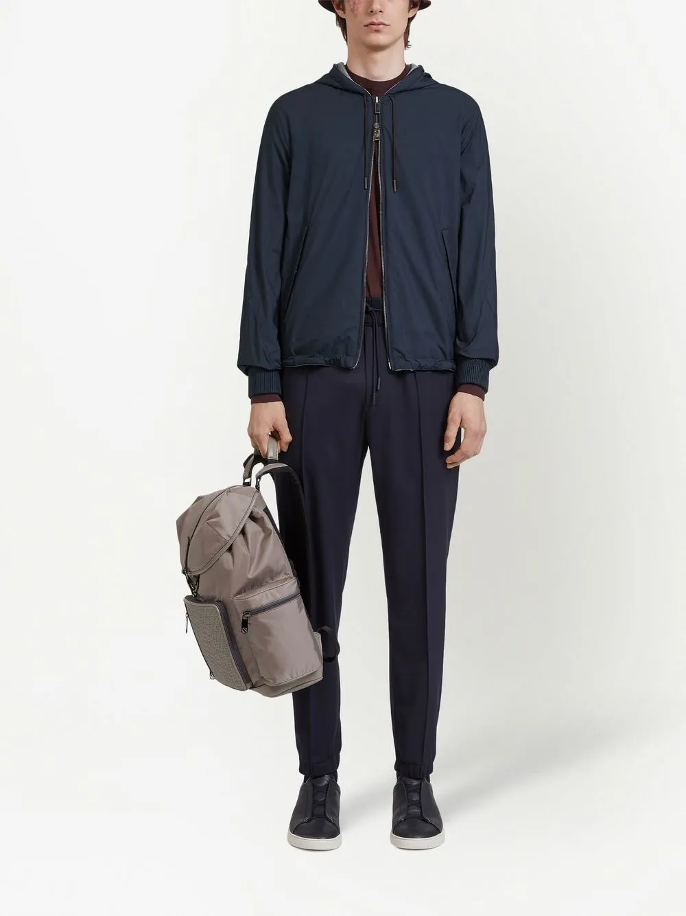 Zegna Omkeerbaar jack - Blauw