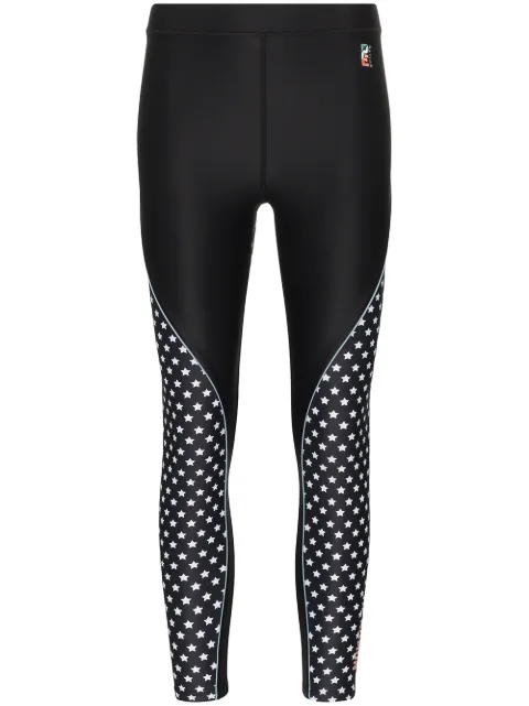 P.E Nation Dominion star print performance leggings