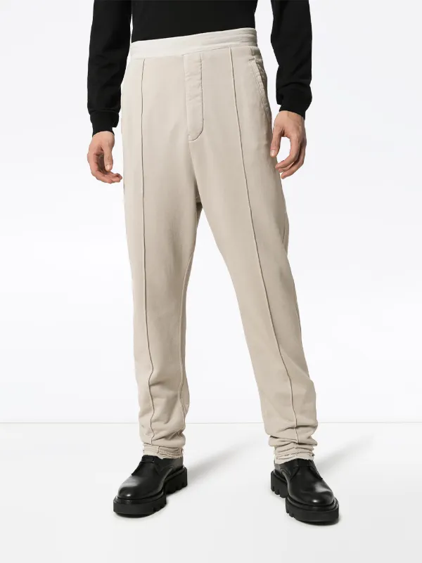 tailored grey sweatpants