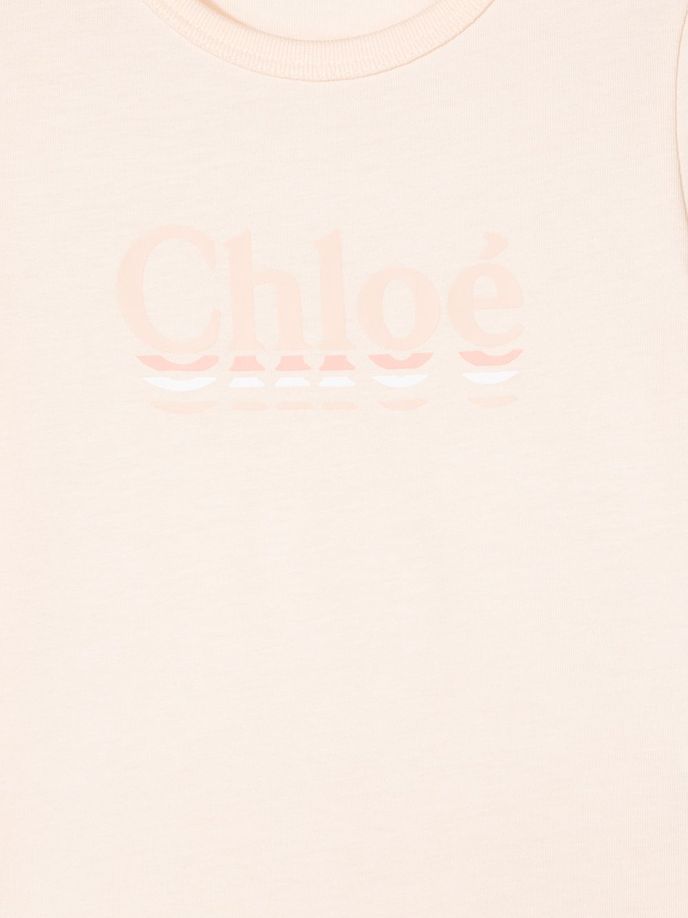 фото Chloé kids футболка с логотипом