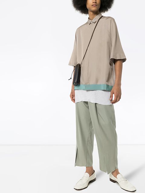 haider ackermann kimono shirt