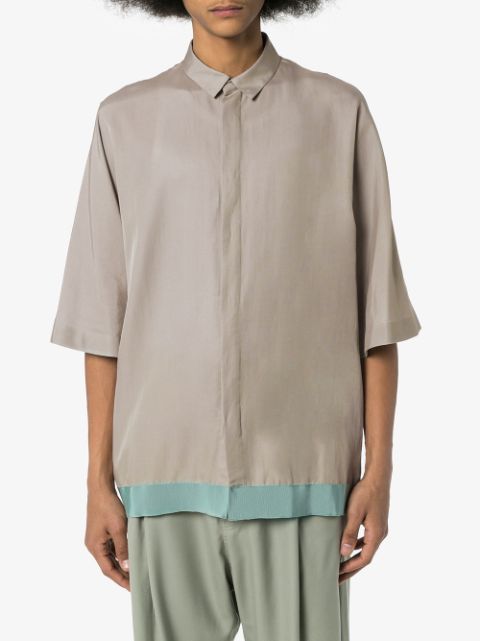 haider ackermann kimono shirt