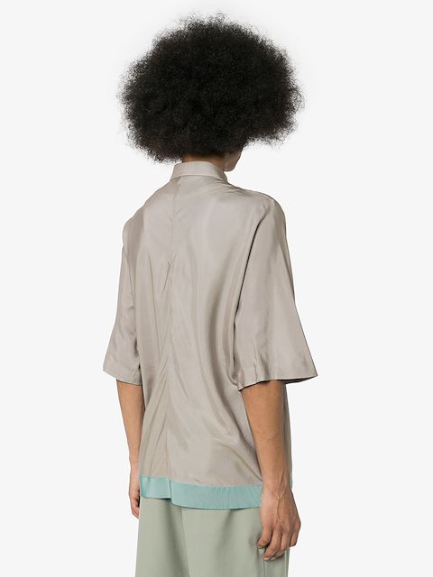 haider ackermann kimono shirt