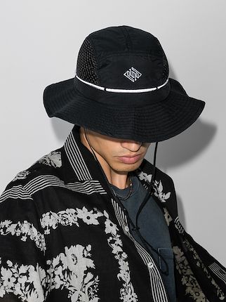 NBHD FISHERMAN BUCKET HAT BLK展示图