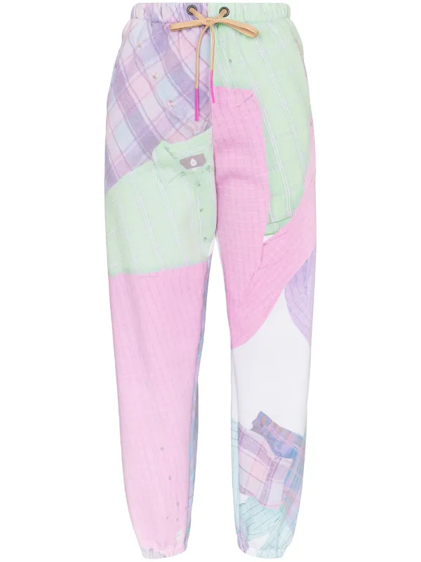 patchwork sweatpants