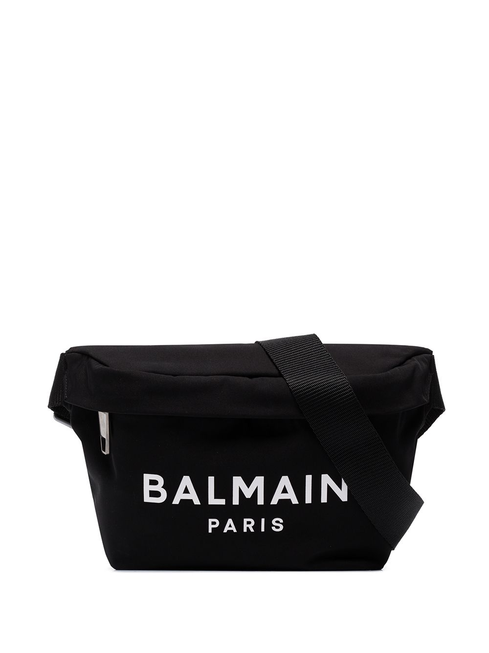 BALMAIN LOGO印花斜挎腰包