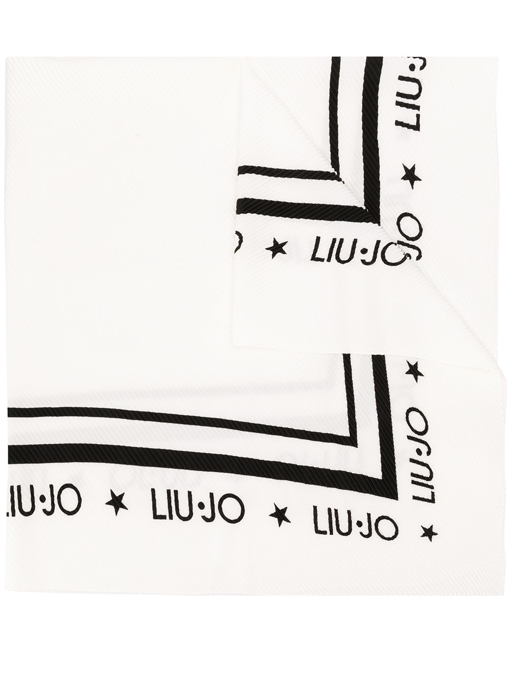 фото Liu jo плиссированный платок с логотипом