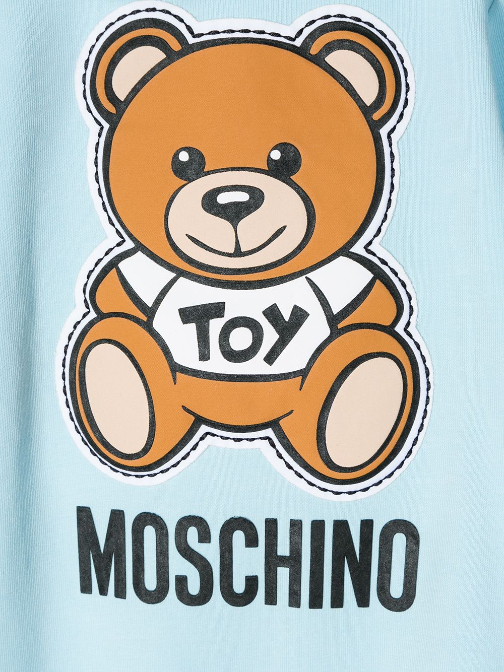 фото Moschino kids пижама с принтом teddy bear