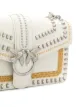 Pinko Love stud-embellished crossbody bag