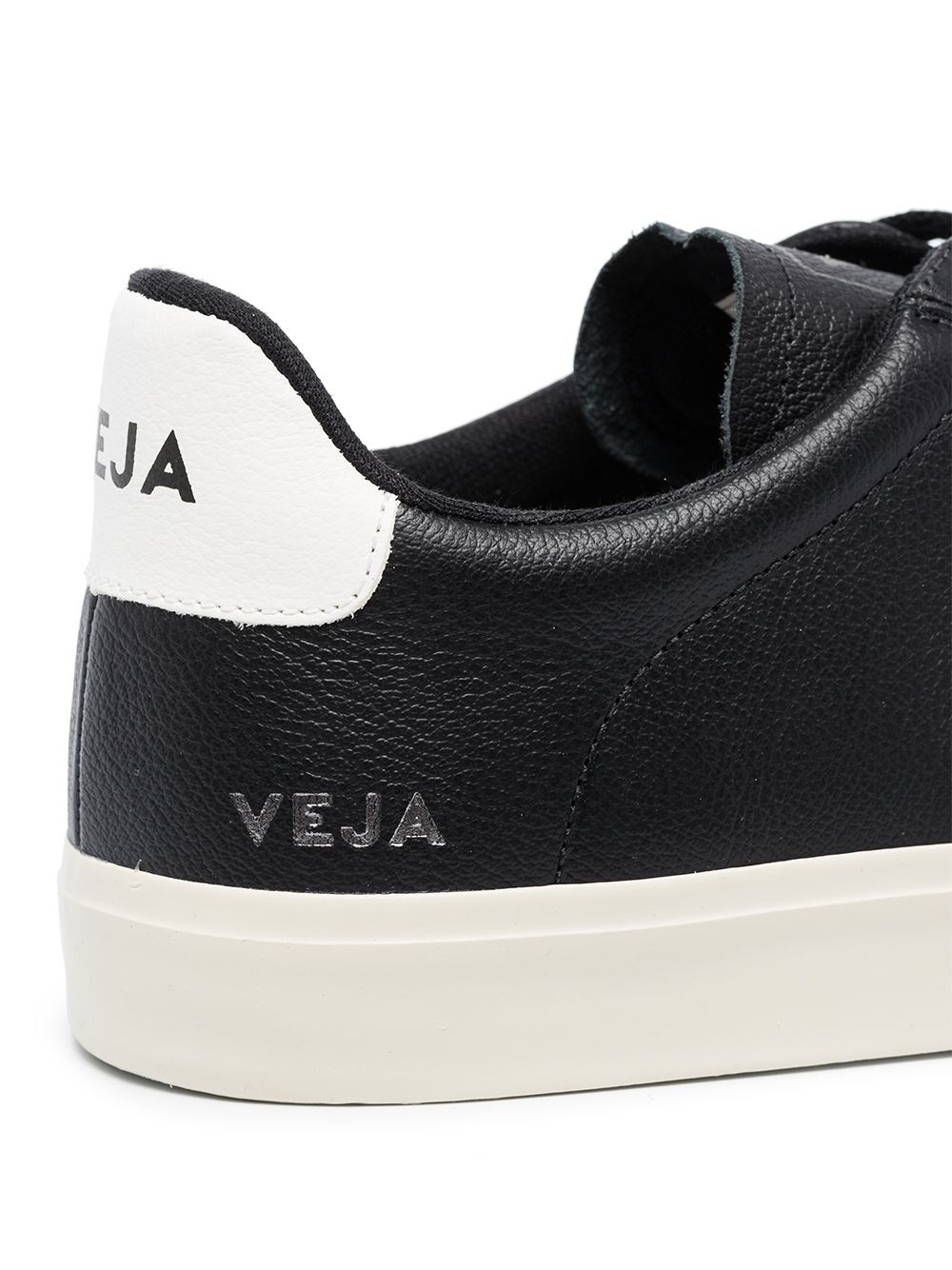 фото Veja black campo chromefree leather sneakers