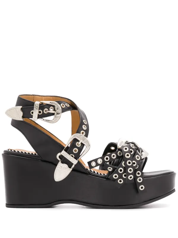 wedge sandals open toe