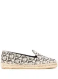 Ferragamo Gancini-jacquard espadrilles - Neutrals