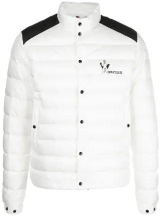 moncler fitted padded jacket