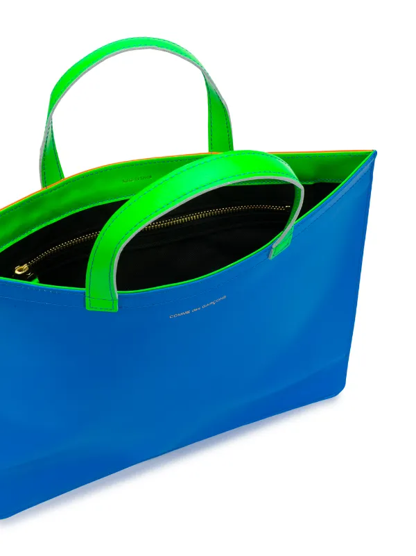 Comme Des Garçons Wallet Slim Tote | Blue | FARFETCH