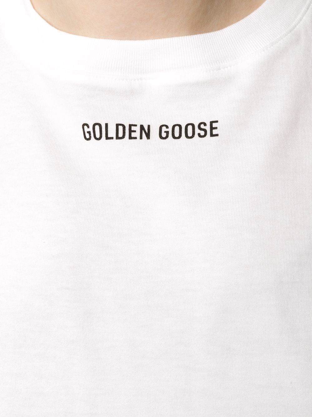 фото Golden goose футболка с принтом dream
